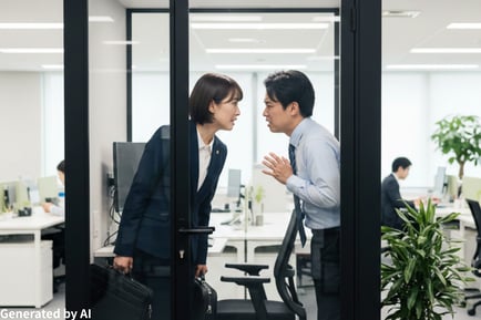 1人用ブースは2人では使えない。